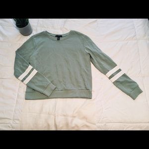 Sea foam green sweatshirt